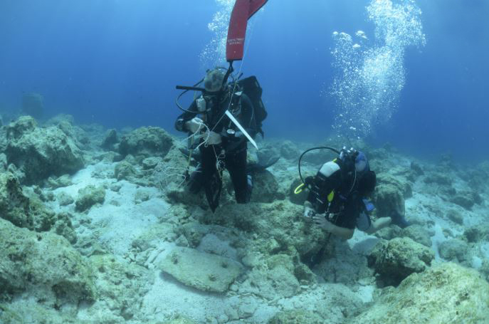 Υποβρύχια έρευνα στις νότιες ακτές της Νάξου