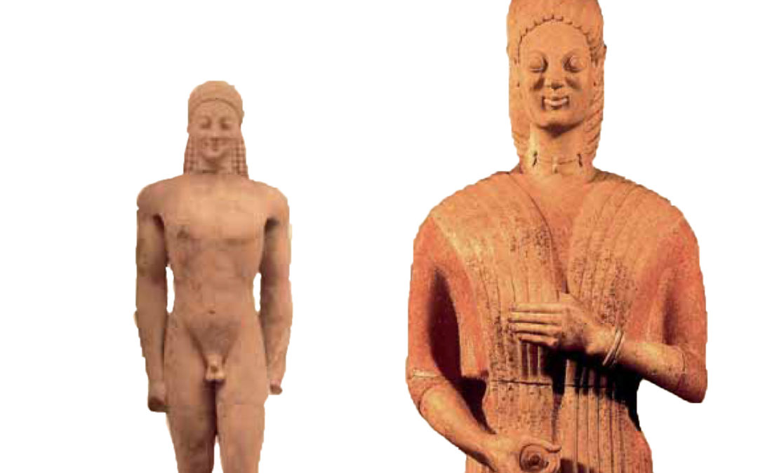 O «ενταφιασμός» επιτύμβιων αρχαϊκών αγαλμάτων