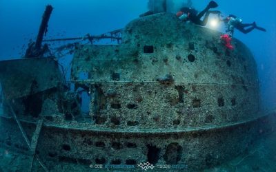 Υποβρύχιες επισκέψεις στο ναυάγιο του βρετανικού υποβρυχίου «Περσεύς»