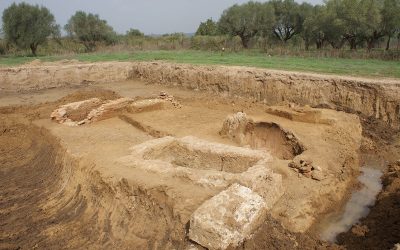 Αποκάλυψη οκτώ τάφων σε σωστική ανασκαφική έρευνα στην Ηλεία