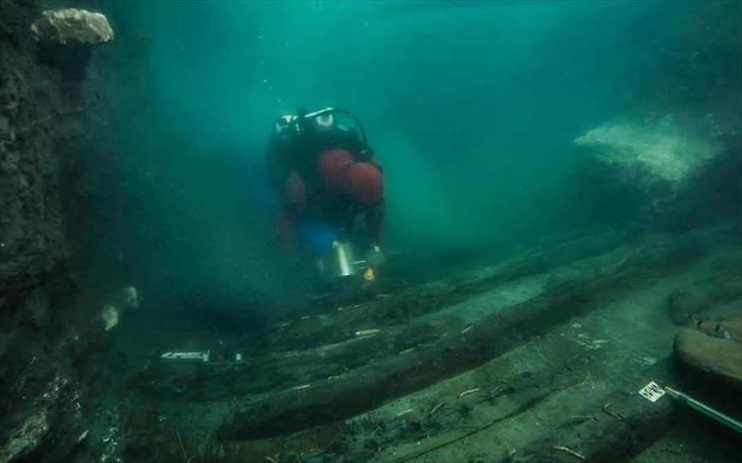 Αρχαίο πολεμικό σκάφος ανακαλύφθηκε στη βυθισμένη πόλη Ηράκλειον