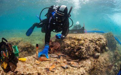 Ενάλιοι Αρχαιολόγοι ανακάλυψαν Ρωμαϊκή αποβάθρα στις ακτές της Barbariga στην Κροατία