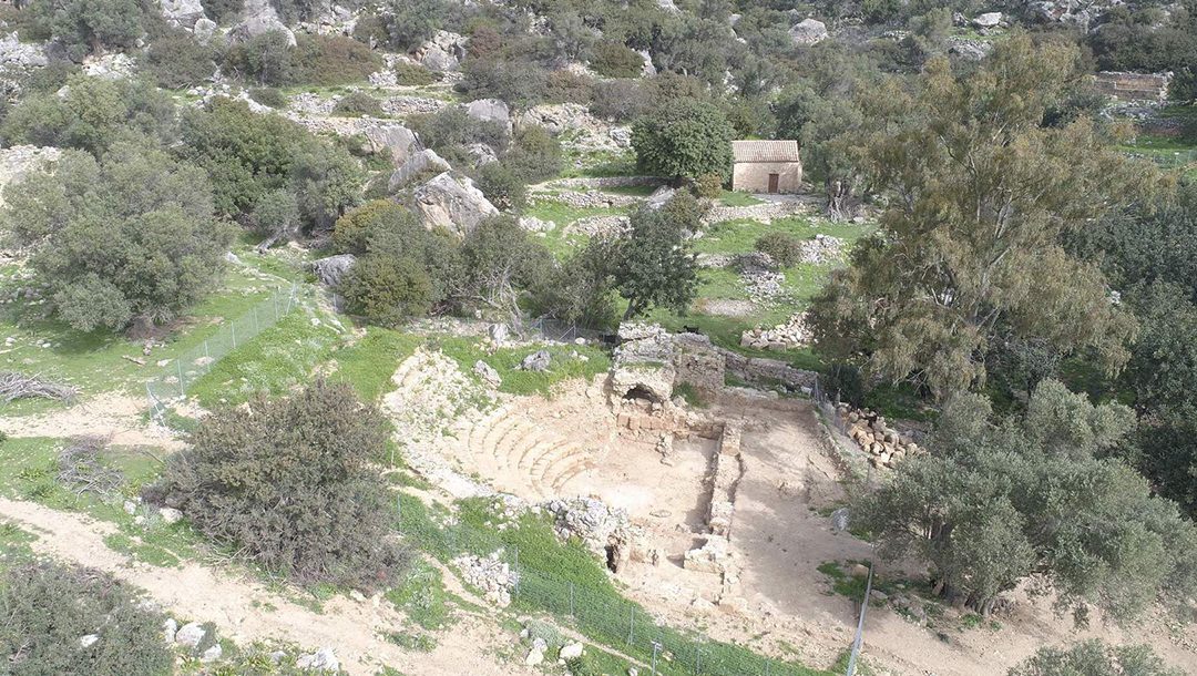 Δημόσιο κτήριο αποκαλύφθηκε κατά την αρχαιολογική έρευνα στη Λισό Χανίων